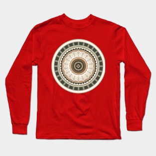 Mandala Meditation Yoga Circle Positive Vibe Long Sleeve T-Shirt